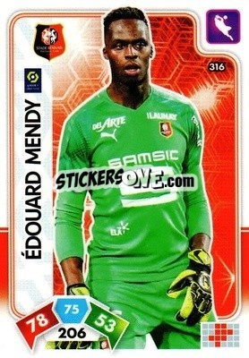 Sticker édouard Mendy - Foot 2020-2021. Adrenalyn Xl n. 316 - Panini