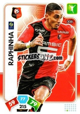 Sticker Raphinha - Foot 2020-2021. Adrenalyn Xl - Panini