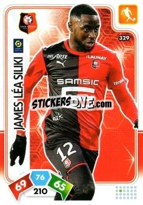 Sticker James Léa Siliki - Foot 2020-2021. Adrenalyn Xl n. 329 - Panini