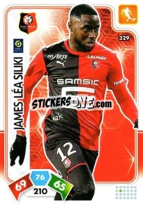 Figurina James Léa Siliki - Foot 2020-2021. Adrenalyn Xl - Panini