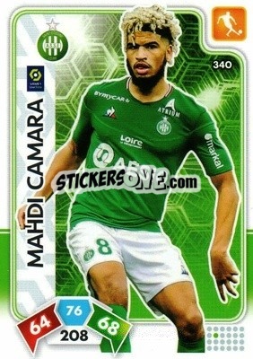 Sticker Mahdi Camara - Foot 2020-2021. Adrenalyn Xl n. 340 - Panini