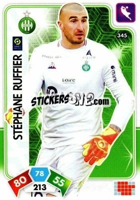 Cromo Stéphane Ruffier - Foot 2020-2021. Adrenalyn Xl n. 345 - Panini