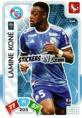 Figurina Lamine Koné - Foot 2020-2021. Adrenalyn Xl n. 354 - Panini