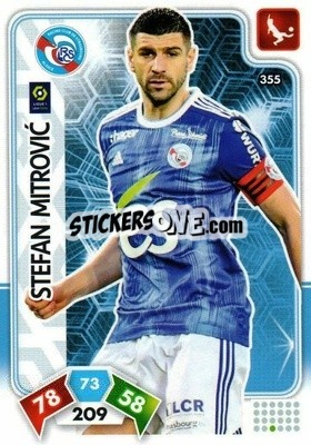 Cromo Stefan Mitrovic - Foot 2020-2021. Adrenalyn Xl - Panini