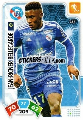Sticker Jean-Ricner Bellegarde - Foot 2020-2021. Adrenalyn Xl n. 357 - Panini