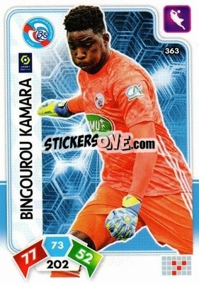 Sticker Bingourou Kamara - Foot 2020-2021. Adrenalyn Xl n. 363 - Panini