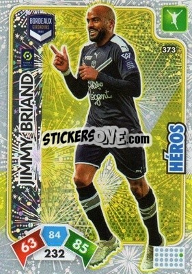 Sticker Jimmy Briand - Foot 2020-2021. Adrenalyn Xl n. 373 - Panini