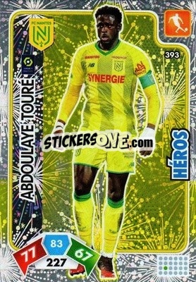 Sticker Abdoulaye Touré - Foot 2020-2021. Adrenalyn Xl n. 393 - Panini