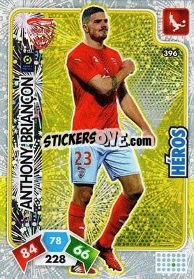 Sticker Anthony Briançon - Foot 2020-2021. Adrenalyn Xl n. 396 - Panini