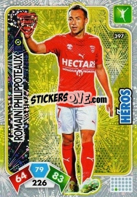 Cromo Romain Philippoteaux - Foot 2020-2021. Adrenalyn Xl n. 397 - Panini