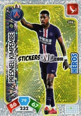 Sticker Presnel Kimpembe - Foot 2020-2021. Adrenalyn Xl n. 398 - Panini