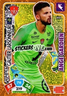 Sticker Gautier Larsonneur - Foot 2020-2021. Adrenalyn Xl n. 410 - Panini