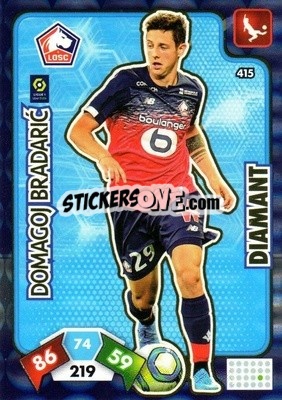 Sticker Domagoj Bradaric - Foot 2020-2021. Adrenalyn Xl - Panini