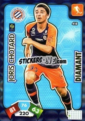Sticker Joris Chotard - Foot 2020-2021. Adrenalyn Xl n. 418 - Panini