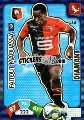Sticker Faitout Maouassa - Foot 2020-2021. Adrenalyn Xl n. 421 - Panini