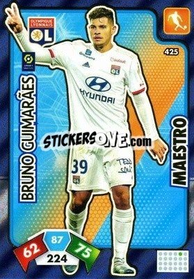 Sticker Bruno Guimaraes - Foot 2020-2021. Adrenalyn Xl n. 425 - Panini