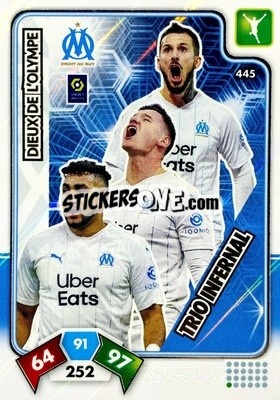 Sticker Dieux de L'Olympe - Foot 2020-2021. Adrenalyn Xl n. 445 - Panini
