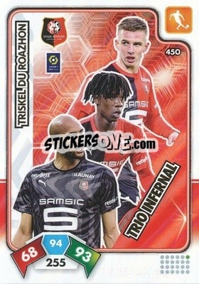 Sticker Triskel du Roazhon - Foot 2020-2021. Adrenalyn Xl - Panini