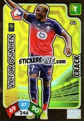 Sticker Víctor Osimhen - Foot 2020-2021. Adrenalyn Xl n. 453 - Panini