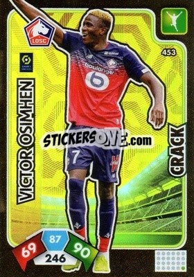 Sticker Víctor Osimhen - Foot 2020-2021. Adrenalyn Xl - Panini