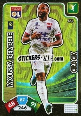 Sticker Moussa Dembélé - Foot 2020-2021. Adrenalyn Xl - Panini