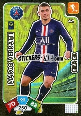 Cromo Marco Verratti - Foot 2020-2021. Adrenalyn Xl - Panini