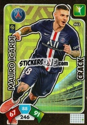 Figurina Mauro Icardi - Foot 2020-2021. Adrenalyn Xl - Panini