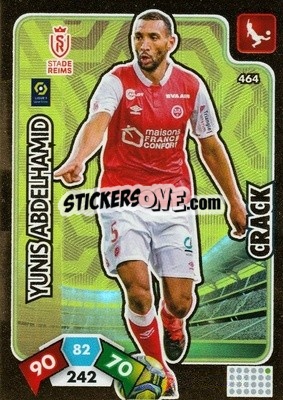 Sticker Yunis Abdelhamid - Foot 2020-2021. Adrenalyn Xl n. 464 - Panini