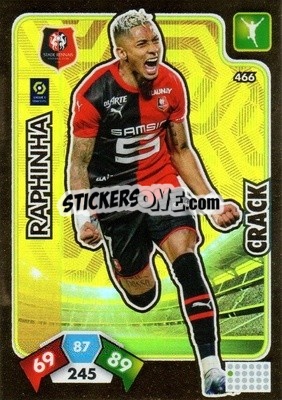 Sticker Raphinha - Foot 2020-2021. Adrenalyn Xl n. 466 - Panini