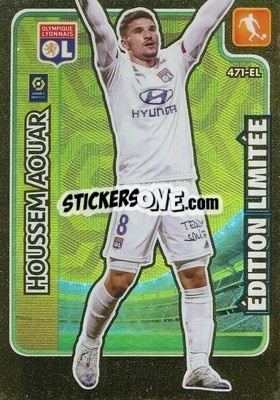 Sticker Houssem Aouar - Foot 2020-2021. Adrenalyn Xl n. 471 - Panini