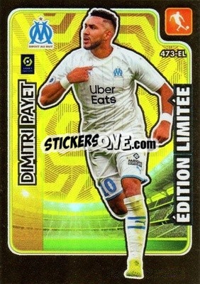 Sticker Dimitri Payet - Foot 2020-2021. Adrenalyn Xl n. 473 - Panini