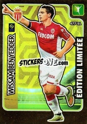 Sticker Wissam Ben Yedder - Foot 2020-2021. Adrenalyn Xl n. 477 - Panini