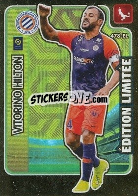 Sticker Vitorino Hilton - Foot 2020-2021. Adrenalyn Xl - Panini