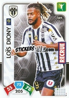 Sticker Loïs Diony - Foot 2020-2021. Adrenalyn Xl n. 489 - Panini