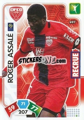 Sticker Roger Assalé - Foot 2020-2021. Adrenalyn Xl n. 497 - Panini