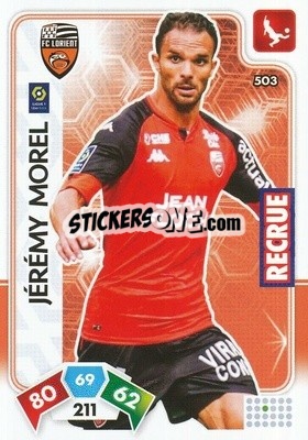 Sticker Jérémy Morel - Foot 2020-2021. Adrenalyn Xl n. 503 - Panini