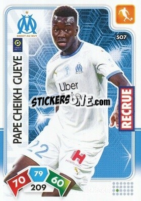 Sticker Pape Cheikh Gueye - Foot 2020-2021. Adrenalyn Xl n. 507 - Panini
