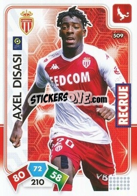 Cromo Axel Disasi - Foot 2020-2021. Adrenalyn Xl - Panini