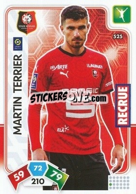 Sticker Martin Terrier - Foot 2020-2021. Adrenalyn Xl n. 525 - Panini