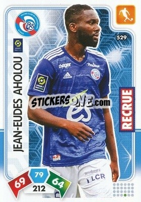 Sticker Jean-Eudes Aholou - Foot 2020-2021. Adrenalyn Xl n. 529 - Panini