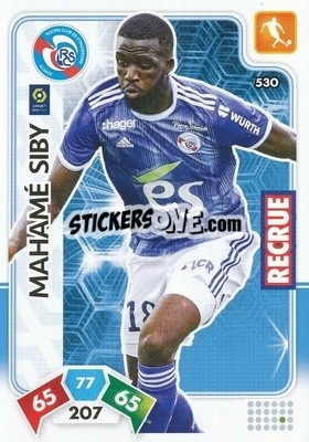 Sticker Mahamé Siby - Foot 2020-2021. Adrenalyn Xl n. 530 - Panini