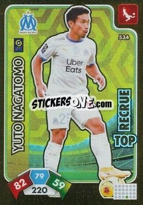 Sticker Yuto Nagatomo - Foot 2020-2021. Adrenalyn Xl n. 534 - Panini