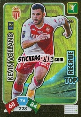 Sticker Kevin Volland - Foot 2020-2021. Adrenalyn Xl n. 535 - Panini