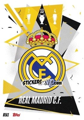 Figurina Team Badge - UEFA Champions League 2020-2021. Match Attax - Topps