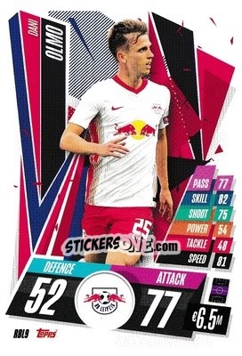 Figurina Dani Olmo - UEFA Champions League 2020-2021. Match Attax - Topps