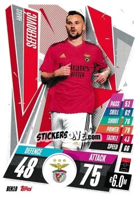 Figurina Haris Seferovic - UEFA Champions League 2020-2021. Match Attax - Topps