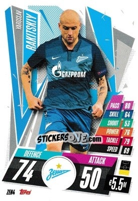 Figurina Yaroslav Rakitskiy - UEFA Champions League 2020-2021. Match Attax - Topps