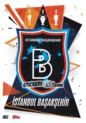 Sticker Team Badge - UEFA Champions League 2020-2021. Match Attax - Topps