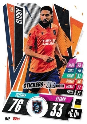 Figurina Gaël Clichy - UEFA Champions League 2020-2021. Match Attax - Topps