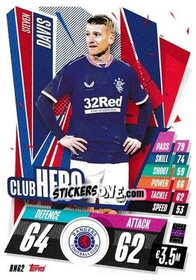 Sticker Steven David - UEFA Champions League 2020-2021. Match Attax n. RNG2 - Topps